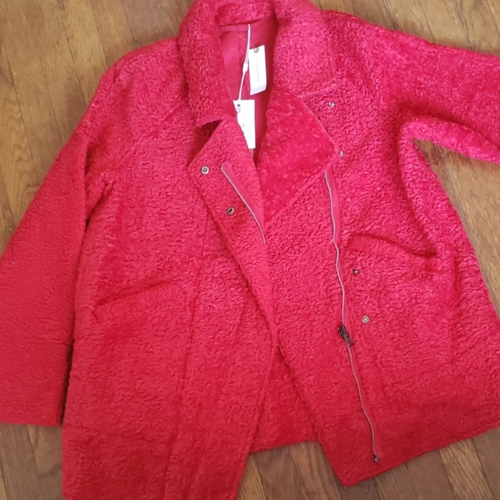 Anthropologie Teddy Bear Jacket